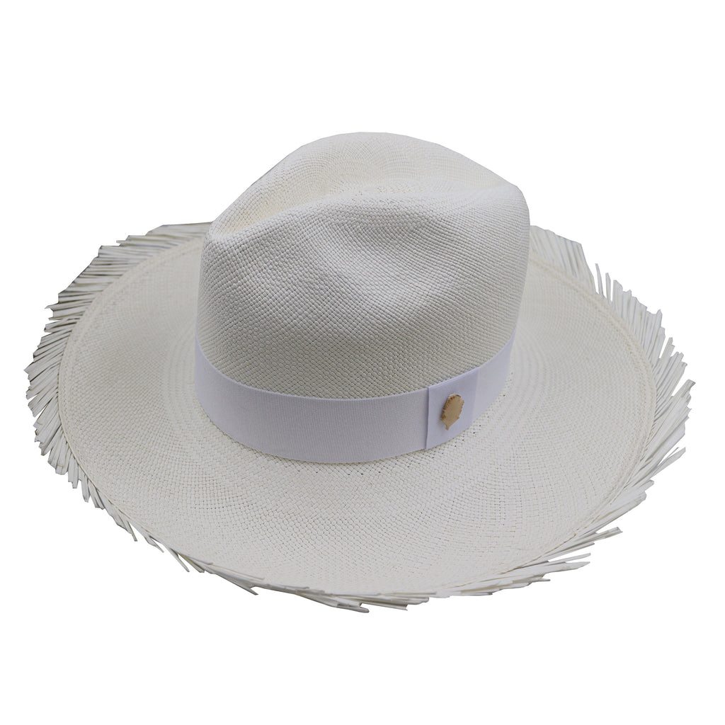 Frayed Panama Hat
