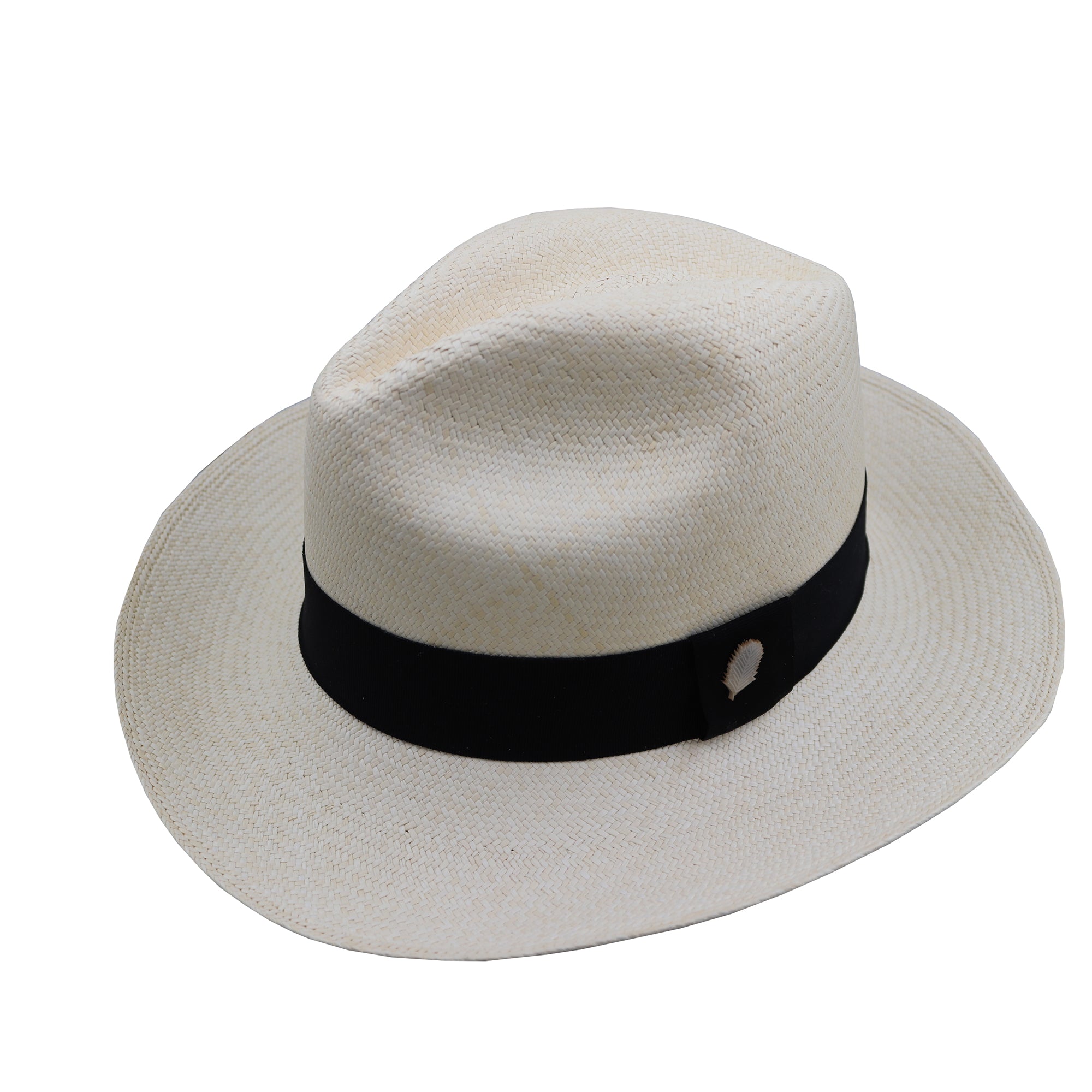 The White and Black Classic Fedora