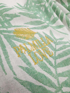 Green Palm Cotton Sarong