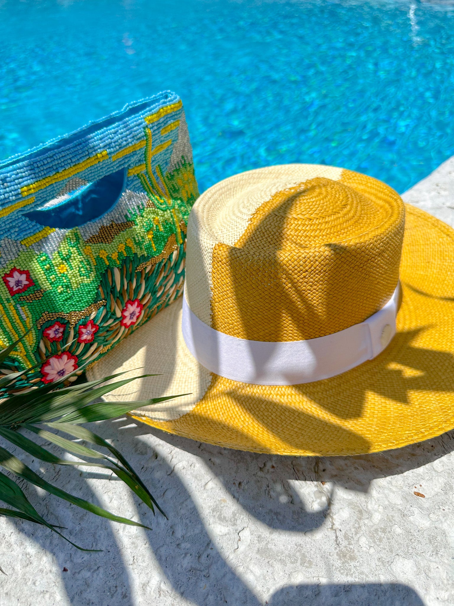 Mixed Color Straw hat