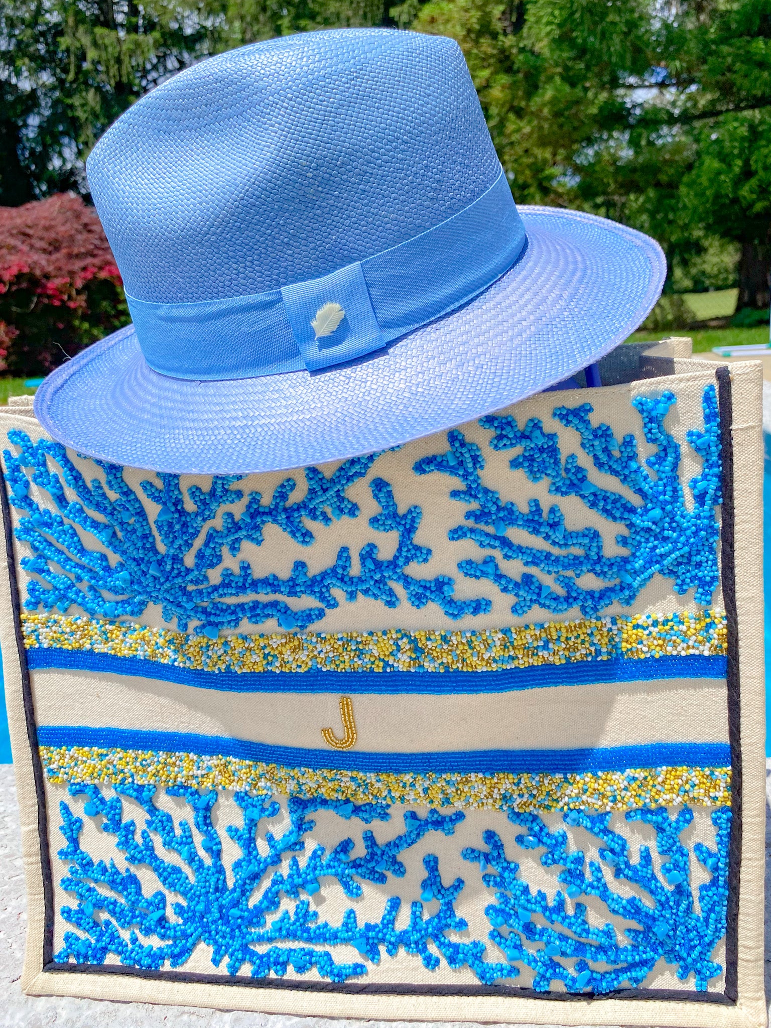 Classic Fedora Sky Blue