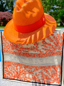 The Classic Fedora Orange