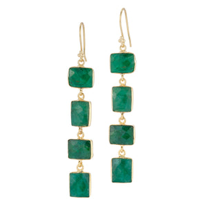 Kauai Emerald Green Earrings