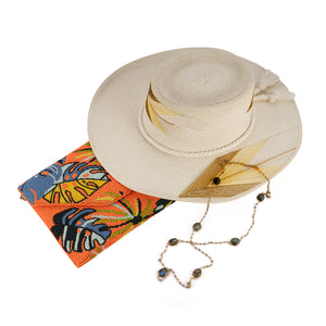 Medium Brimmed Leaf Fedora