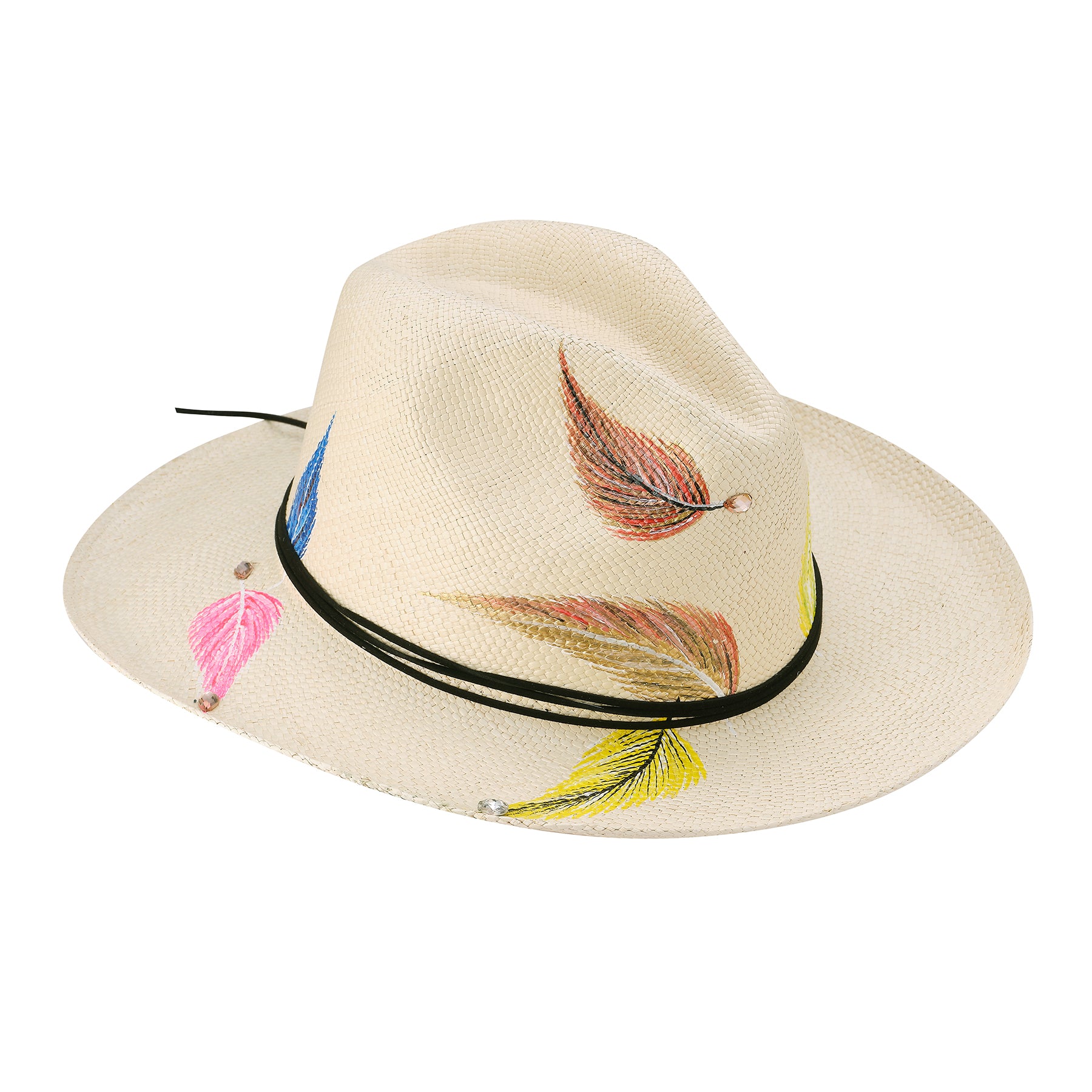 Seaside Leaf Fedora Hat