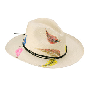 Seaside Leaf Fedora Hat